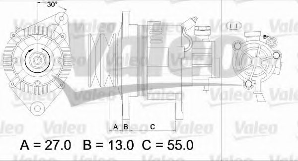 VALEO 437147 Alternator